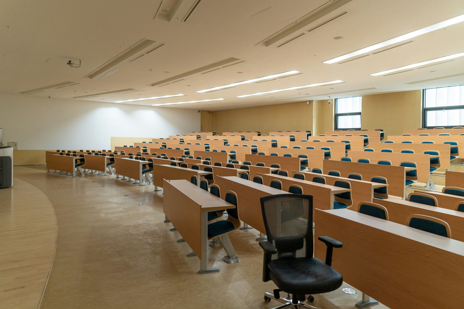 Education and healthcare auditorium